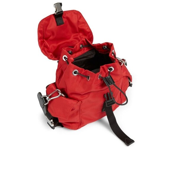 Moncler Dauphine Nylon Backpack in Dark Red - Picture 2 of 9